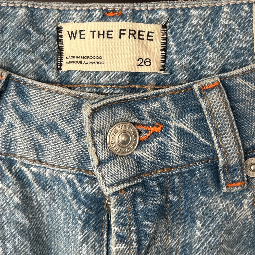FREE PEOPLE x We The Free Palisades Wide-Leg Jeans size 26 - Picture 8 of 12